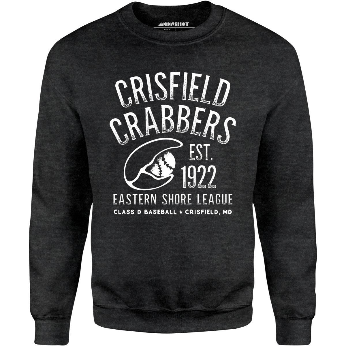 Crisfield Crabbers - Maryland - Vintage Defunct Baseball Teams - Unisex Sweatshirt