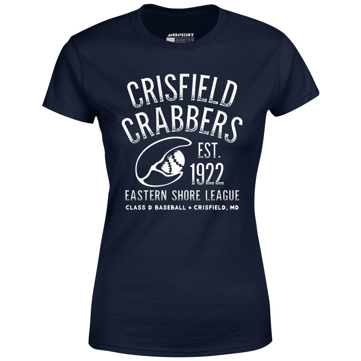 Crisfield Crabbers - Maryland - Vintage Defunct Baseball Teams - Women's T-Shirt