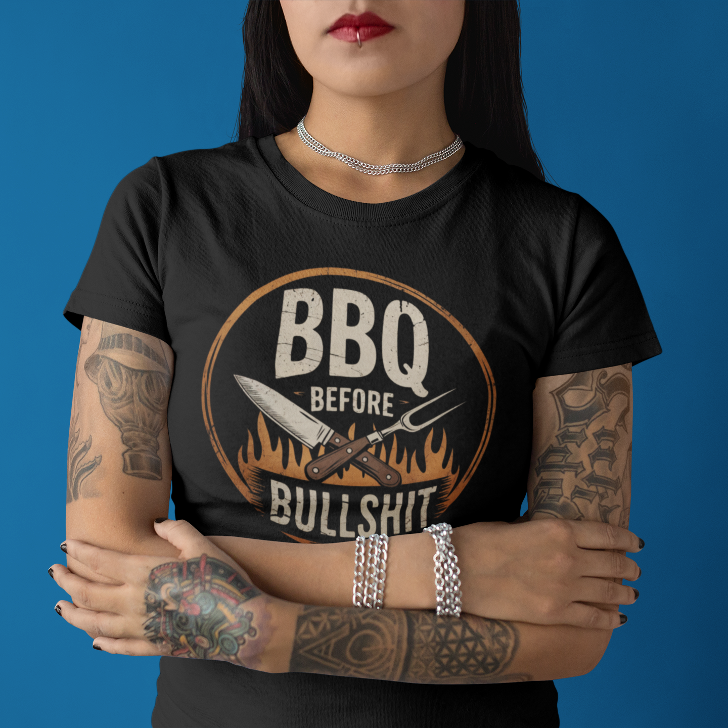 BBQ Before Bullshit Unisex Tee