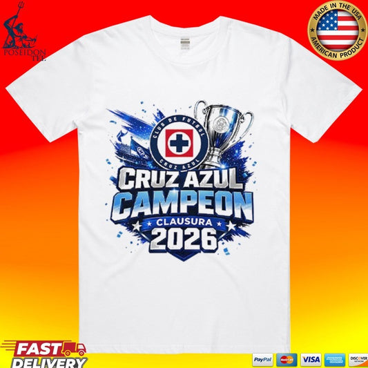 Cruz Azul Campeon Clausura 2026 T-shirt