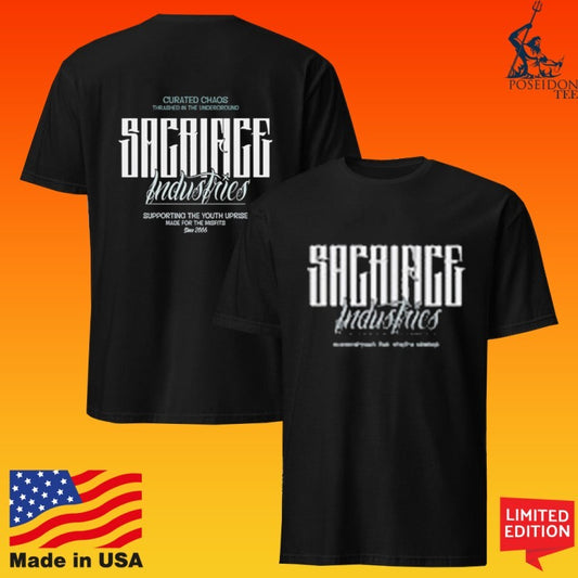 Curated Chaos Sacrifice Industries T-shirt