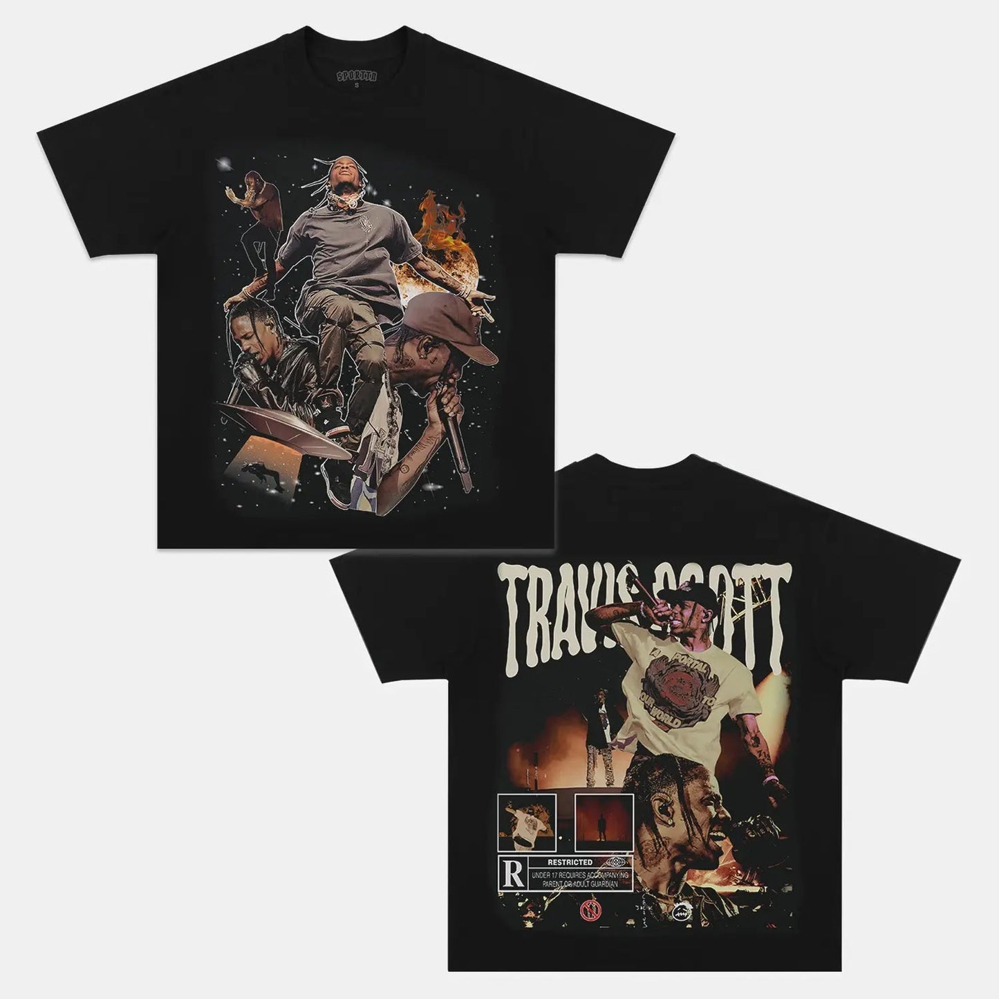 TRAVIS SCOTT V3 TEE Style002