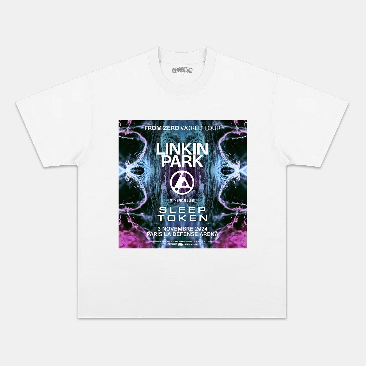 LINKIN PARK & FROM ZERO WORLD TOUR TEE Style001