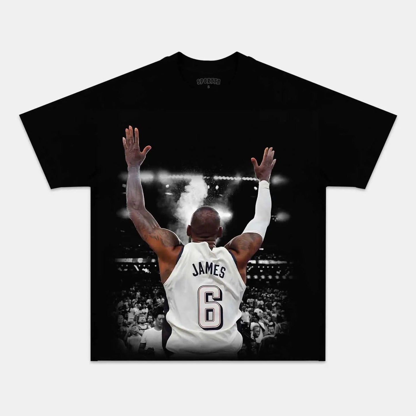 USA TEAM-LEBRON JAMES VINTAGE TEE