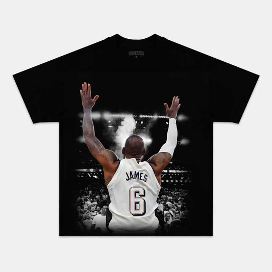 USA TEAM-LEBRON JAMES VINTAGE TEE