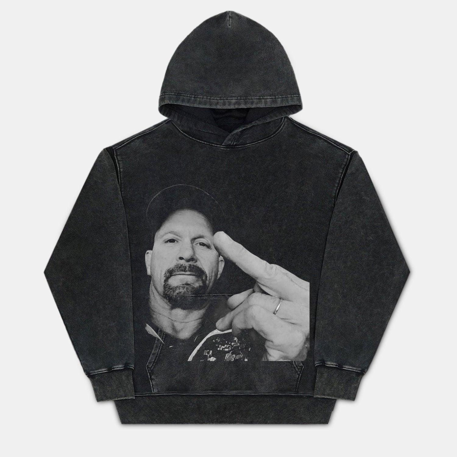 STONE COLD STEVE AUSTIN LONG SLEEVE | HOODIES Style002 - clothing by TeeHivey.com (Image 4)