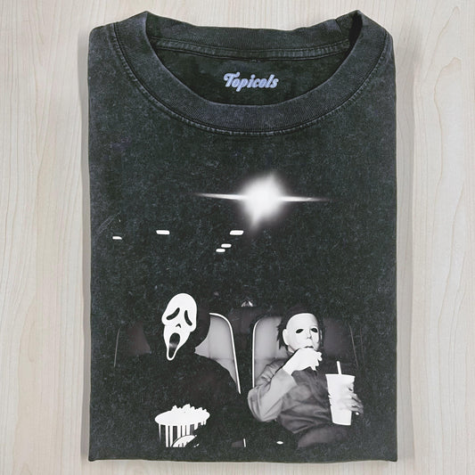 VINTAGE HALLOWEEN GRAPHIC T-SHIRT Style001