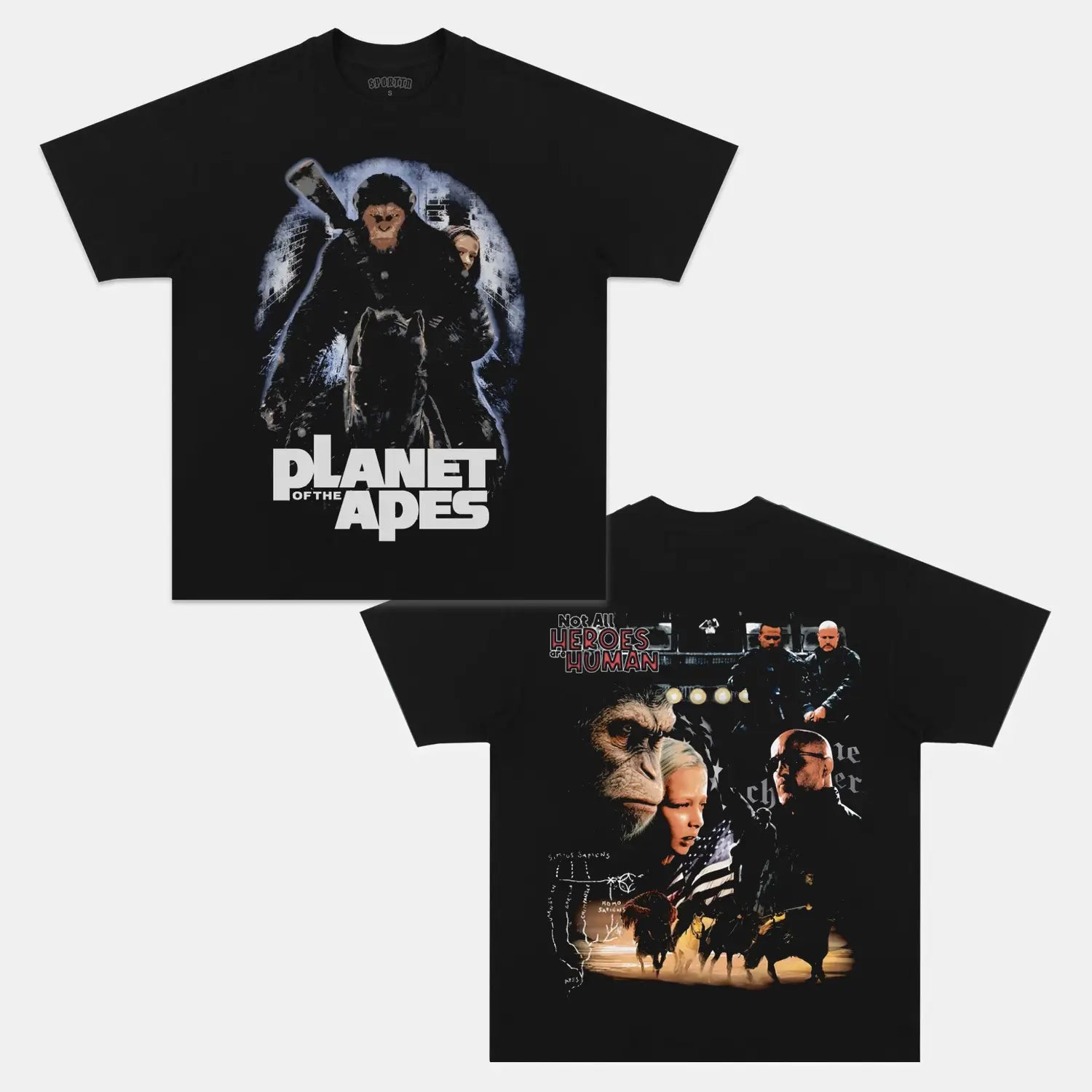 PLANET OF THE APES TEE - clothing by TeeHivey.com (Image 1)