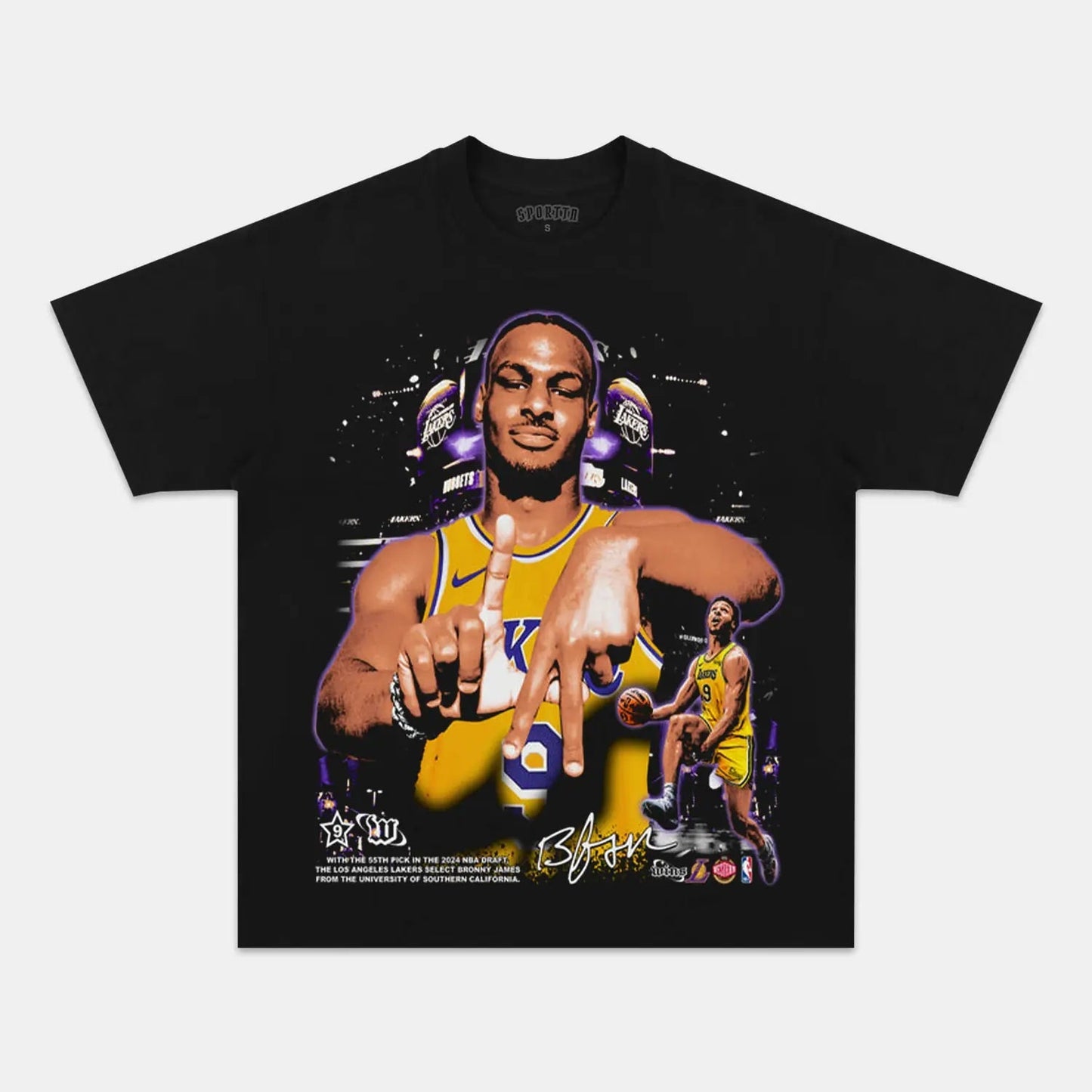 BRONNY V2 TEE - clothing by TeeHivey.com (Image 1)