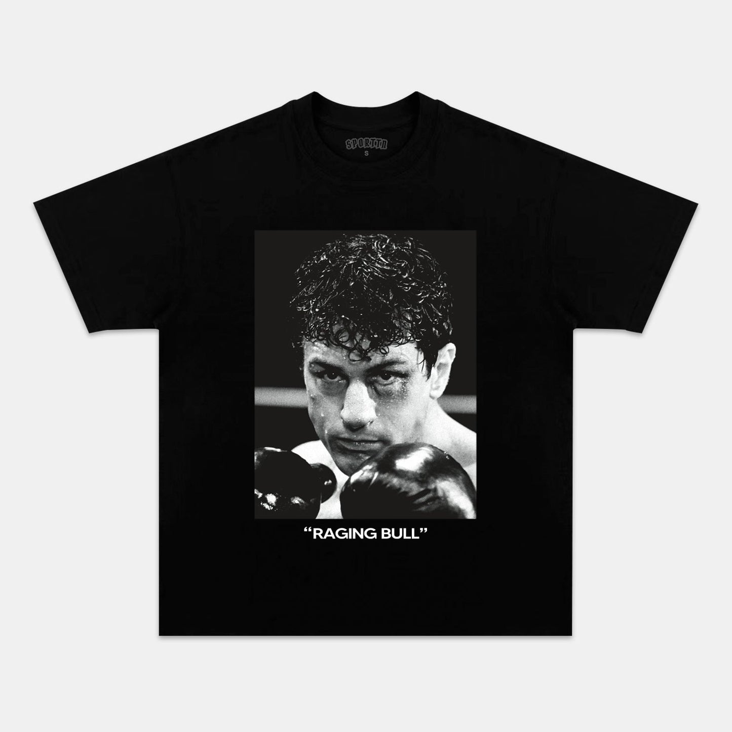 RAGING BULL & ROBERT DE NIRO TEE - clothing by TeeHivey.com (Image 1)