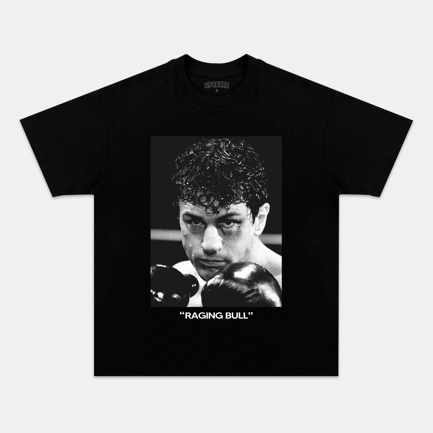 RAGING BULL & ROBERT DE NIRO TEE - clothing by TeeHivey.com (Image 1)