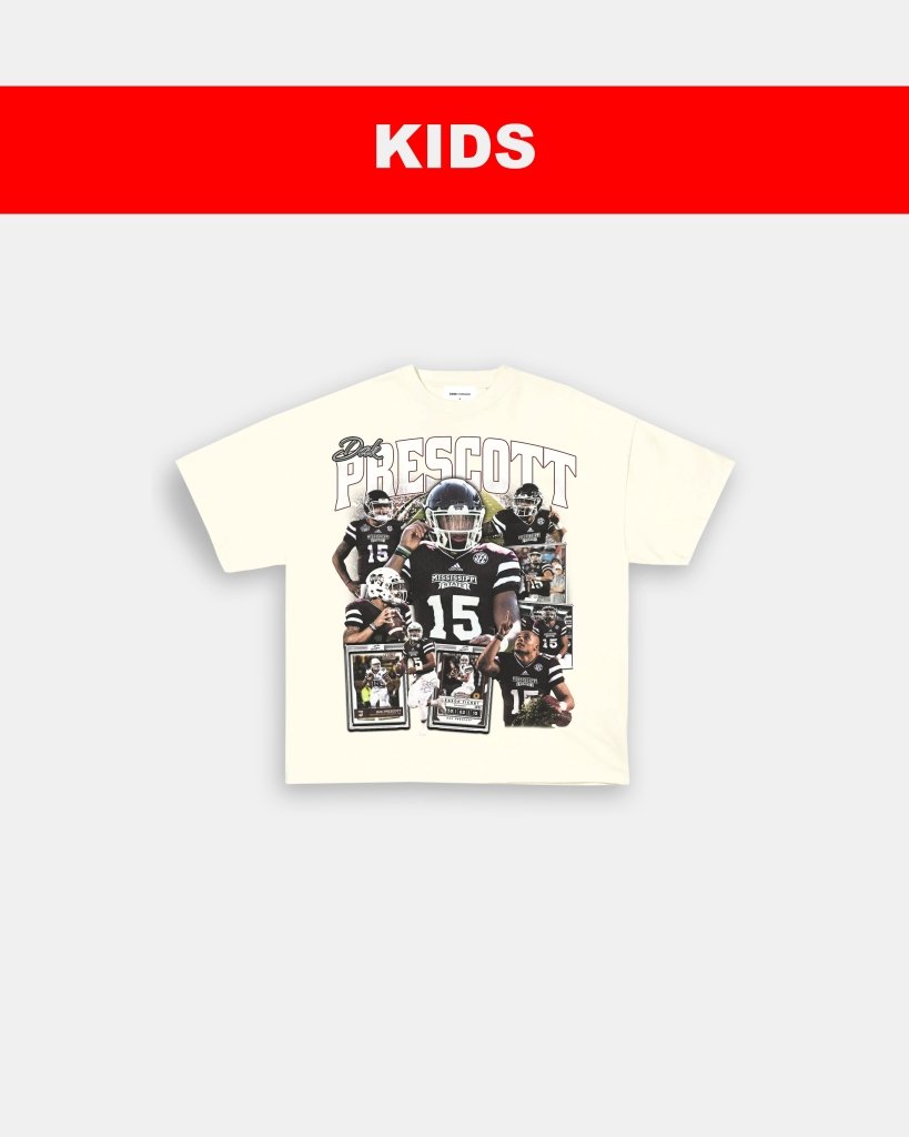 DAK PRESCOTT - MISSISSIPPI - KIDS TEE - clothing by TeeHivey.com (Image 4)