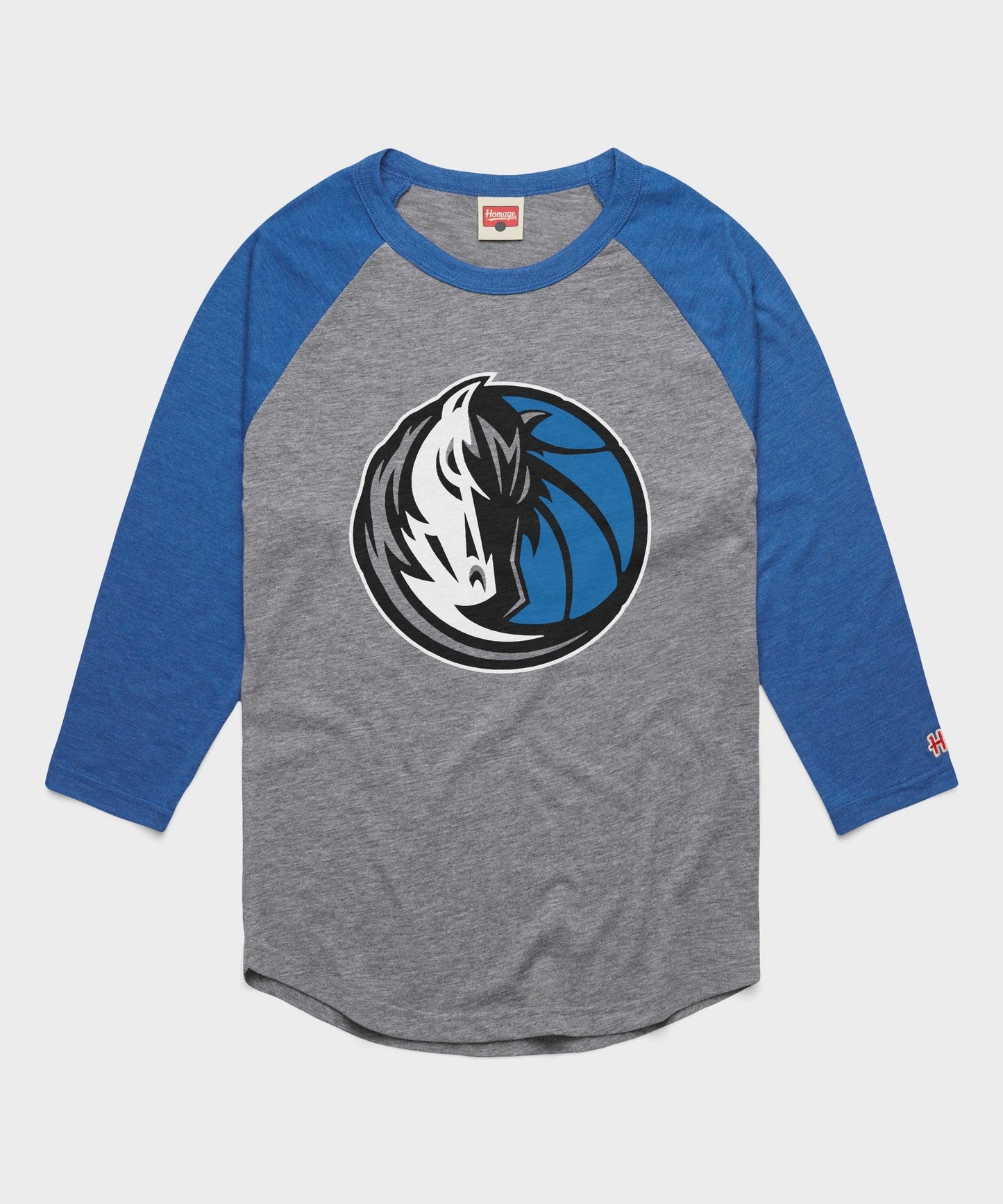 Dallas Mavericks Logo Raglan