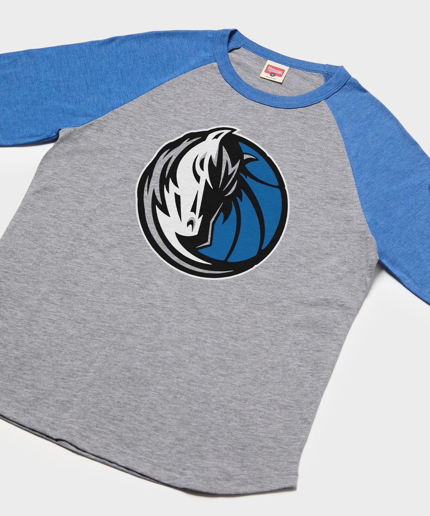 Dallas Mavericks Logo Raglan