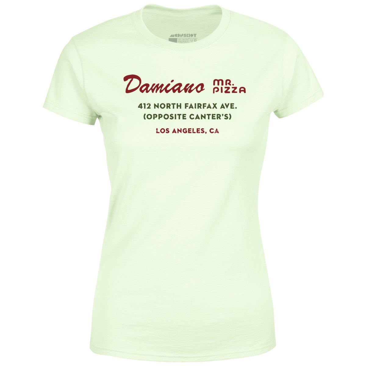 Damiano Mr. Pizza - Los Angeles, CA - Vintage Restaurant - Women's T-Shirt