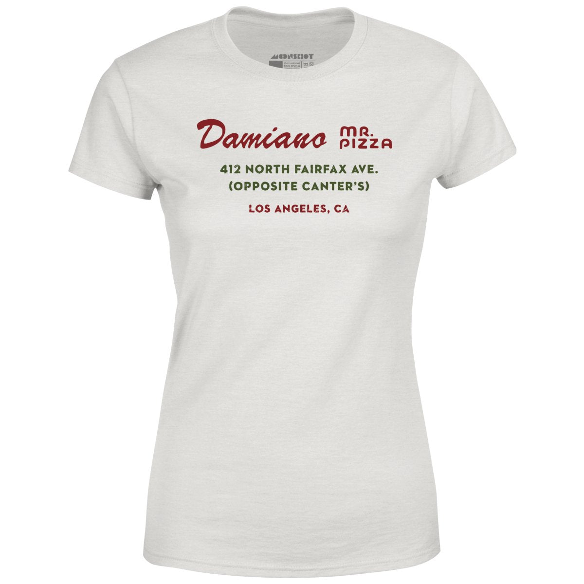 Damiano Mr. Pizza - Los Angeles, CA - Vintage Restaurant - Women's T-Shirt