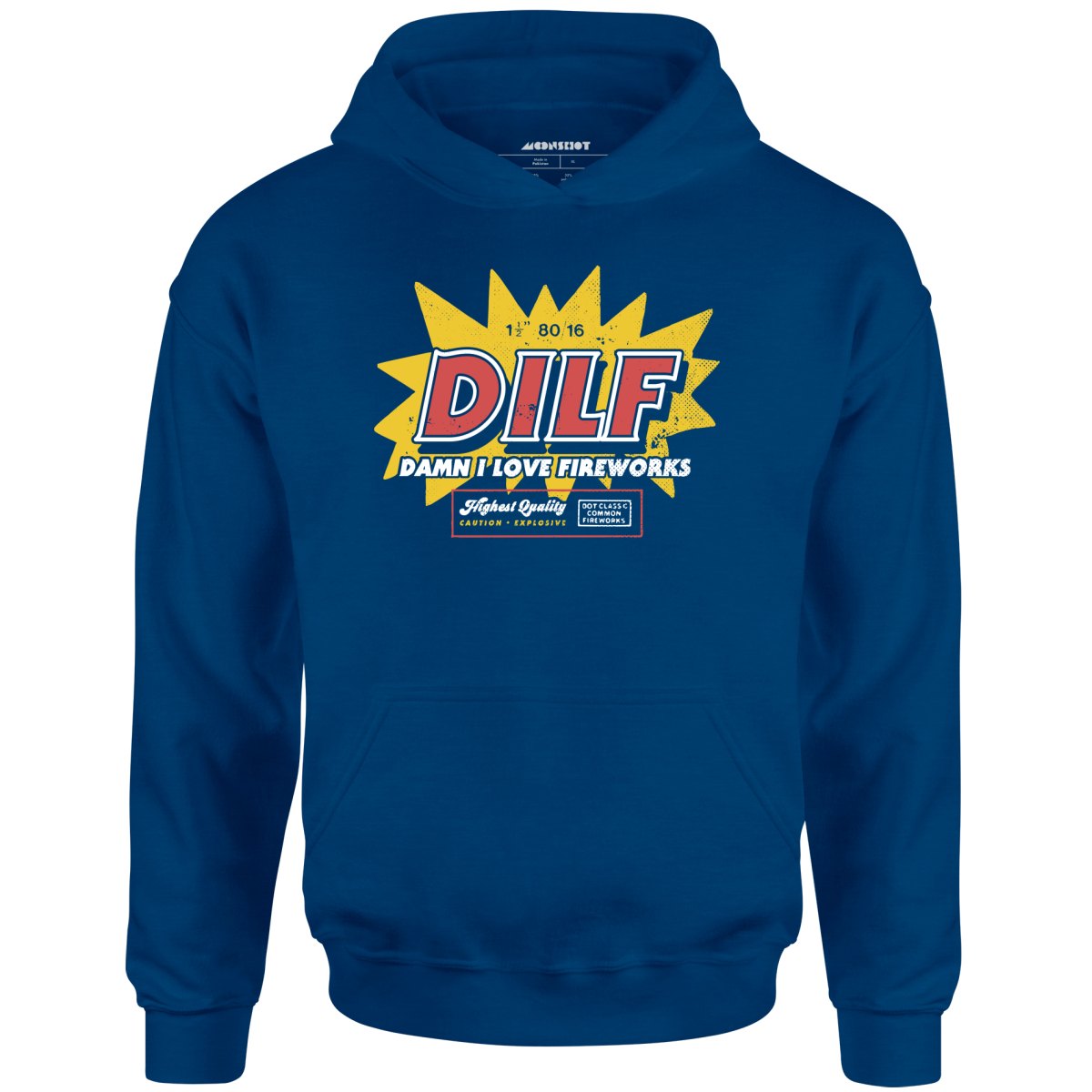 Damn I Love Fireworks - Unisex Hoodie