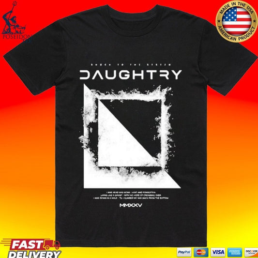 Daughtry Shock To The System Tracklist T-shirt