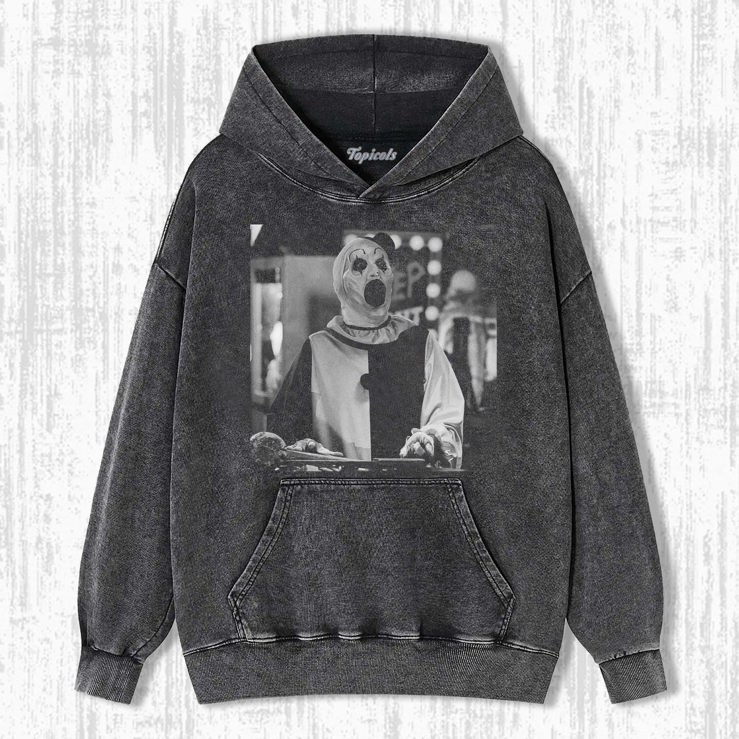 ART THE CLOWN HOODIE - clothing by TeeHivey.com