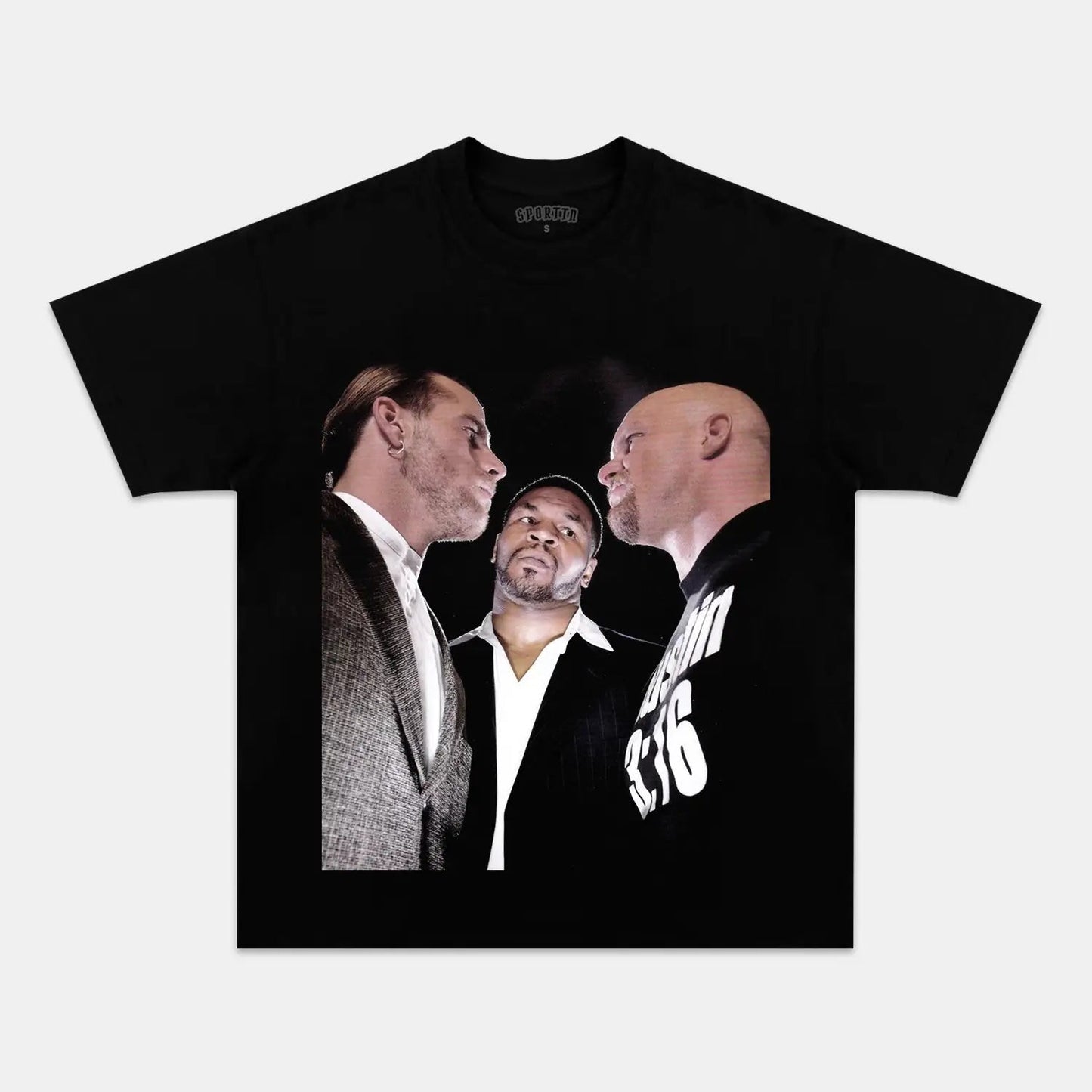 STEVE AUSTIN AND SHAWN MICHAELS TEE - clothing by TeeHivey.com (Image 1)