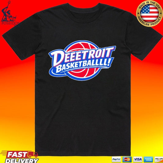 Deeetroit Basketball T-shirt