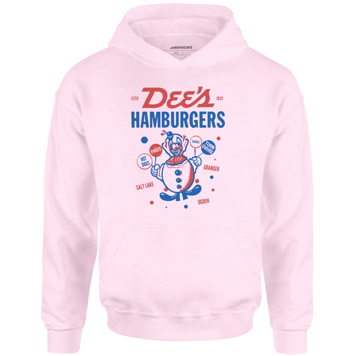 Dee's Hamburgers - Salt Lake City, UT - Vintage Restaurant - Unisex Hoodie