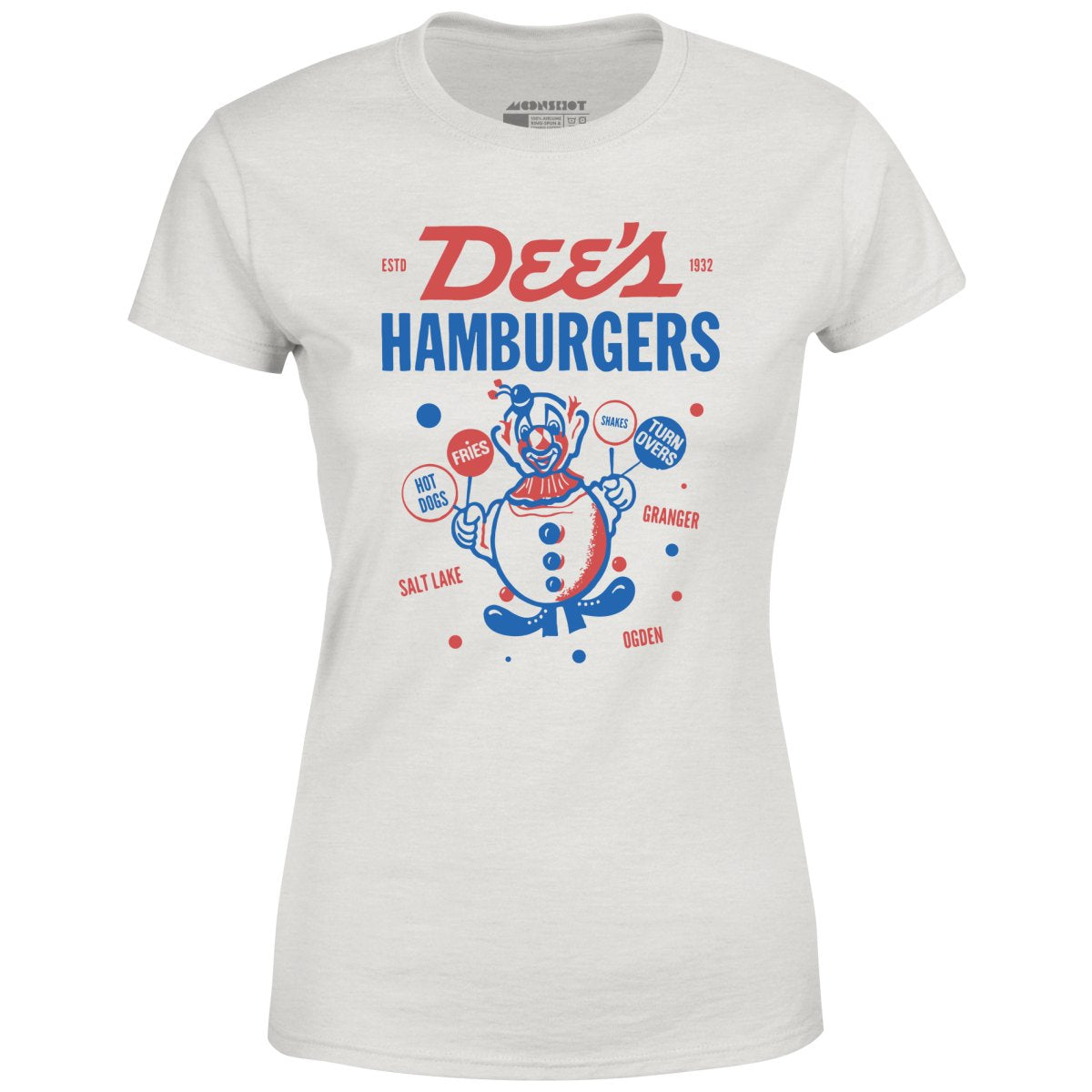 Dee's Hamburgers - Salt Lake City, UT - Vintage Restaurant - Women's T-Shirt