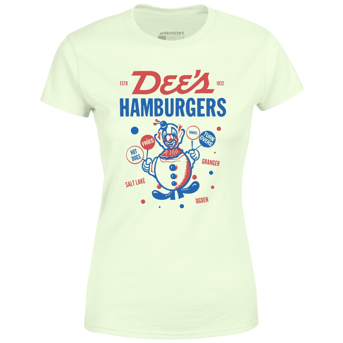 Dee's Hamburgers - Salt Lake City, UT - Vintage Restaurant - Women's T-Shirt