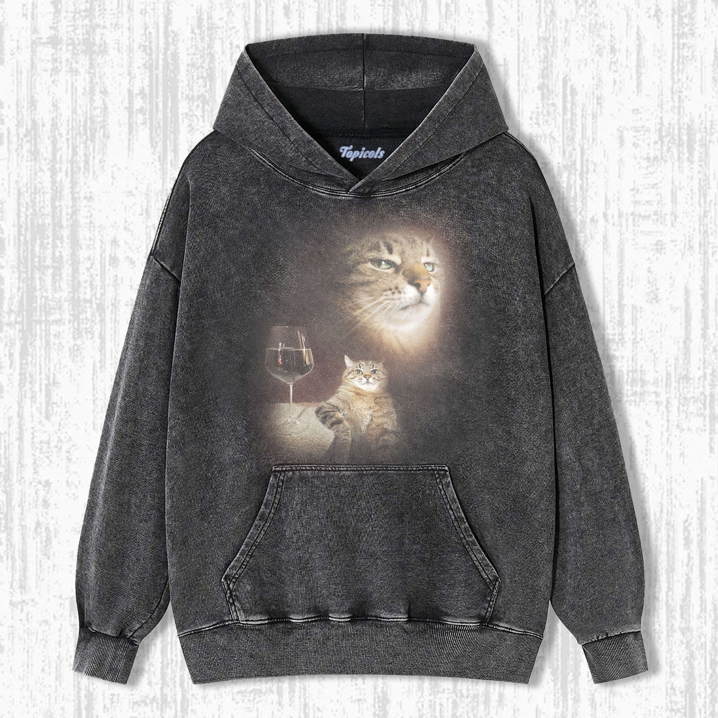 RETRO PET PORTRAIT HOODIE Style001 - clothing by TeeHivey.com