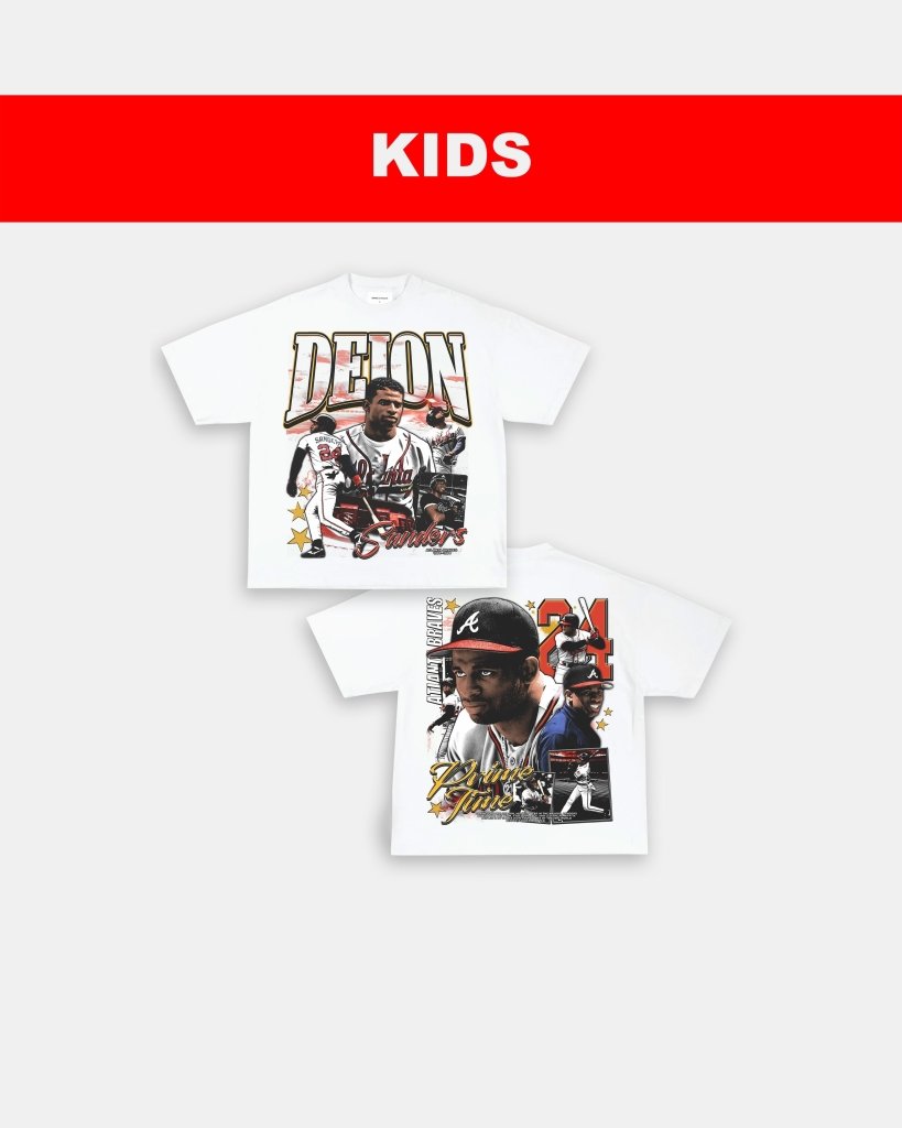 DEION SANDERS - BRAVES - KIDS TEE - [DS]