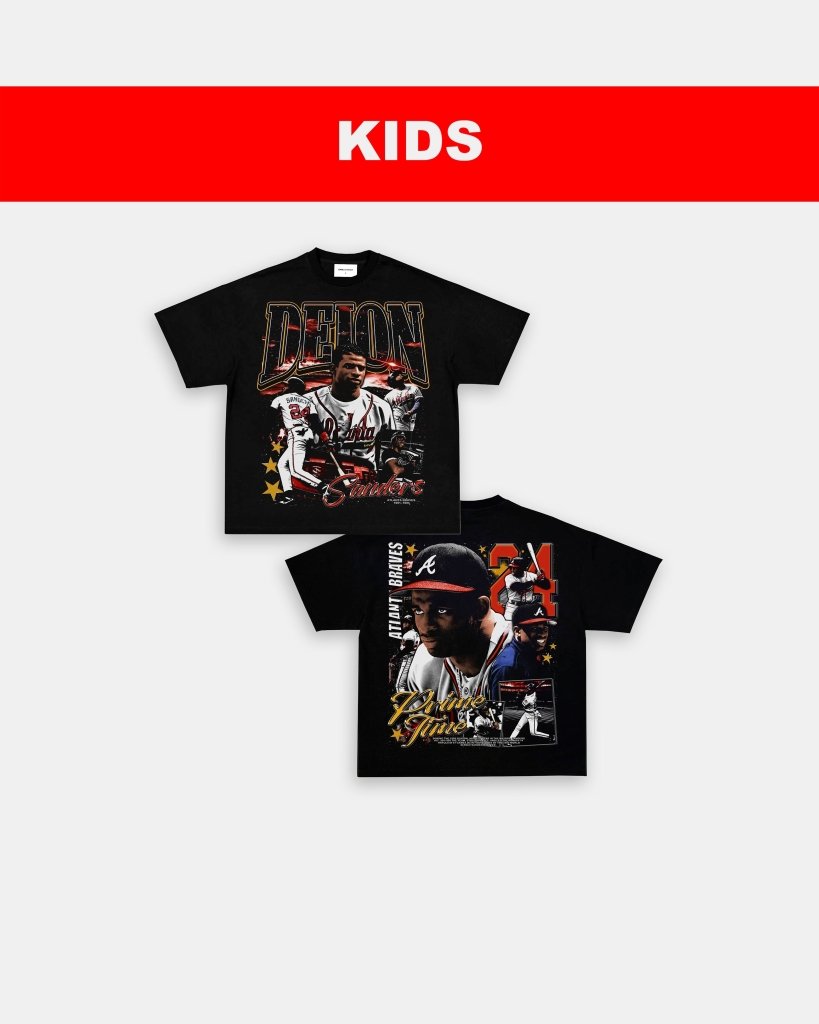 DEION SANDERS - BRAVES - KIDS TEE - [DS]