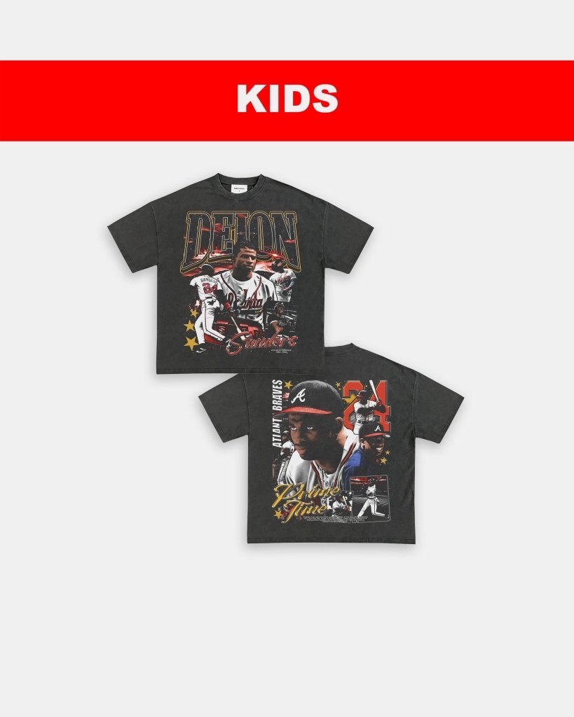 DEION SANDERS - BRAVES - KIDS TEE - [DS]
