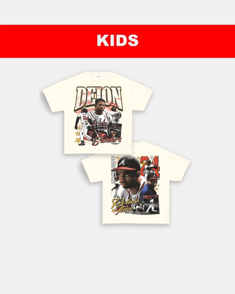DEION SANDERS - BRAVES - KIDS TEE - [DS]