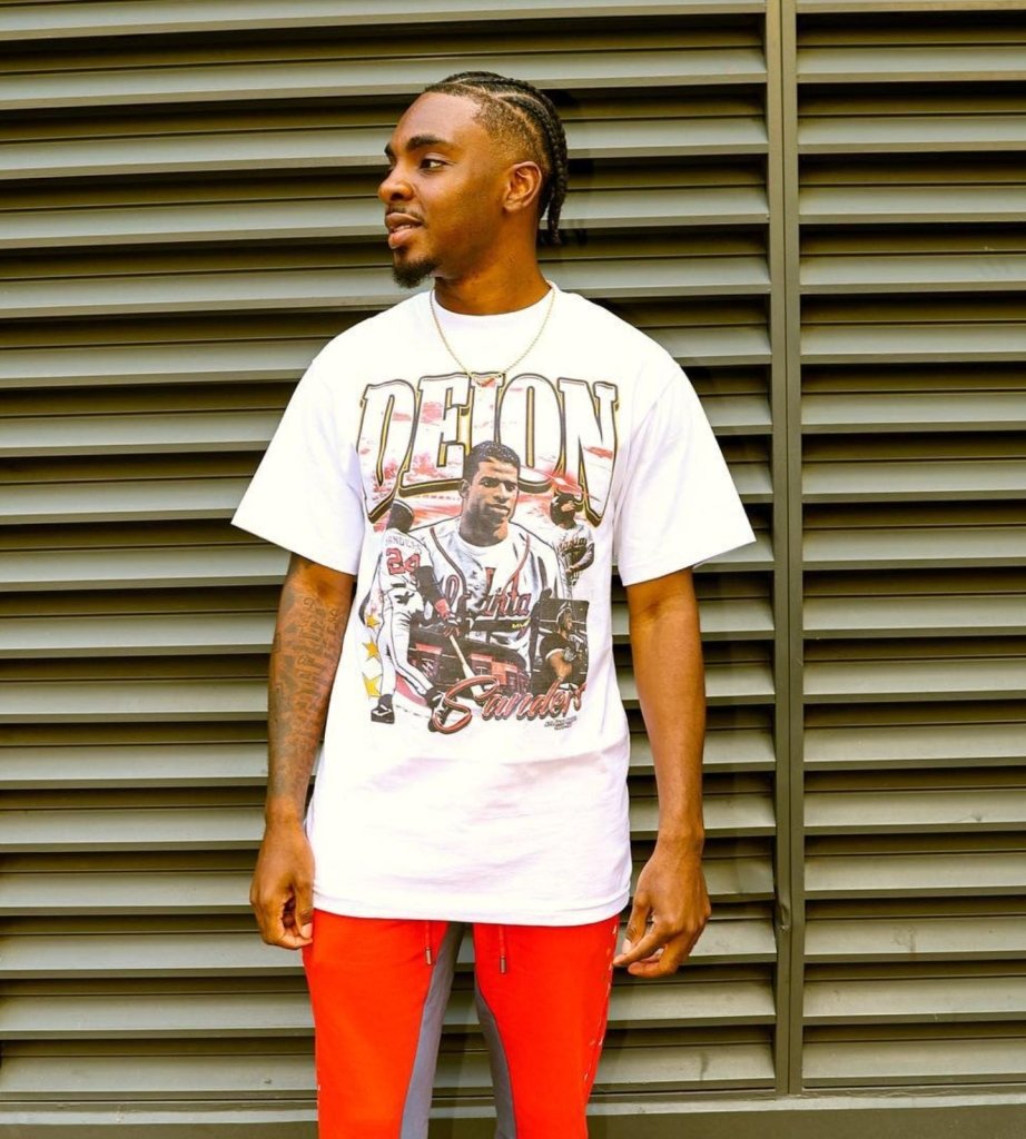 DEION SANDERS - BRAVES TEE - [DS]
