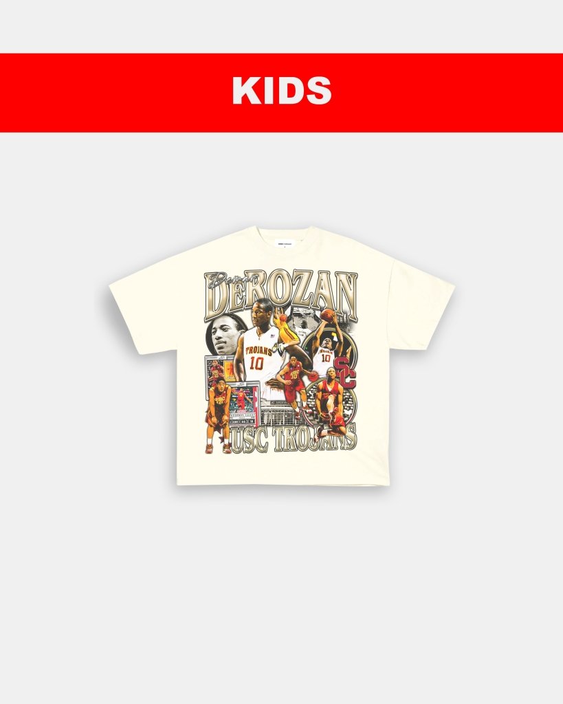 DEMAR DEROZAN - USC - KIDS TEE