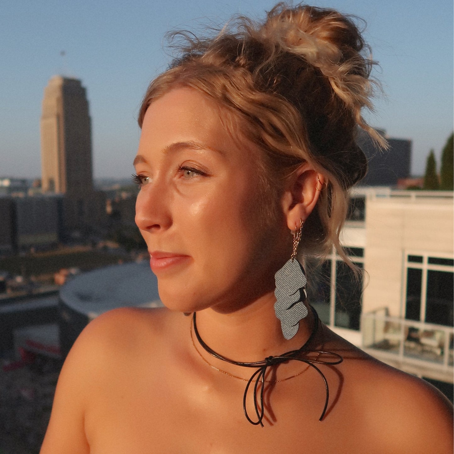 Denim Suede Florence