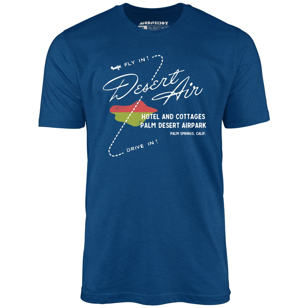 Desert Air Hotel & Cottages - Vintage Palm Springs, CA - Unisex T-Shirt