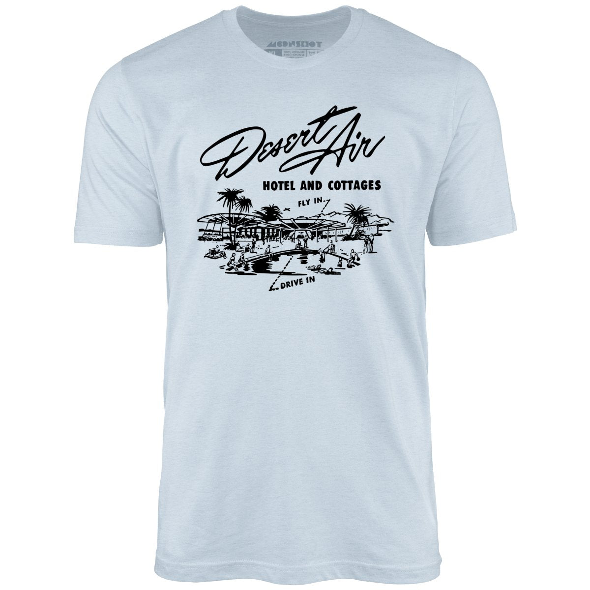 Desert Air Hotel & Cottages v2 - Vintage Palm Springs, CA - Unisex T-Shirt