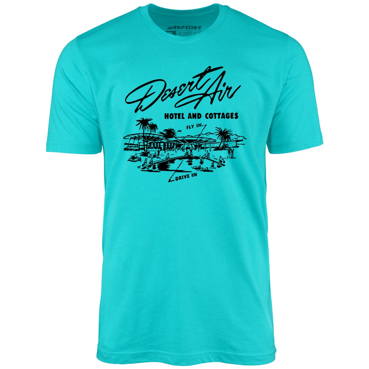 Desert Air Hotel & Cottages v2 - Vintage Palm Springs, CA - Unisex T-Shirt