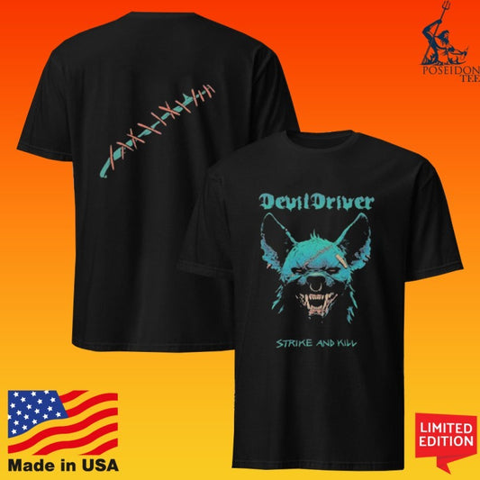 Devildriver Strike And Kill Hyena T-shirt
