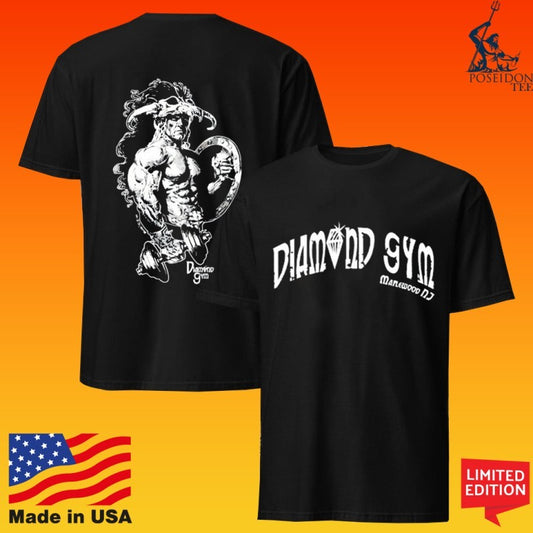 Diamond Gym Vintage Gym Style T-shirt