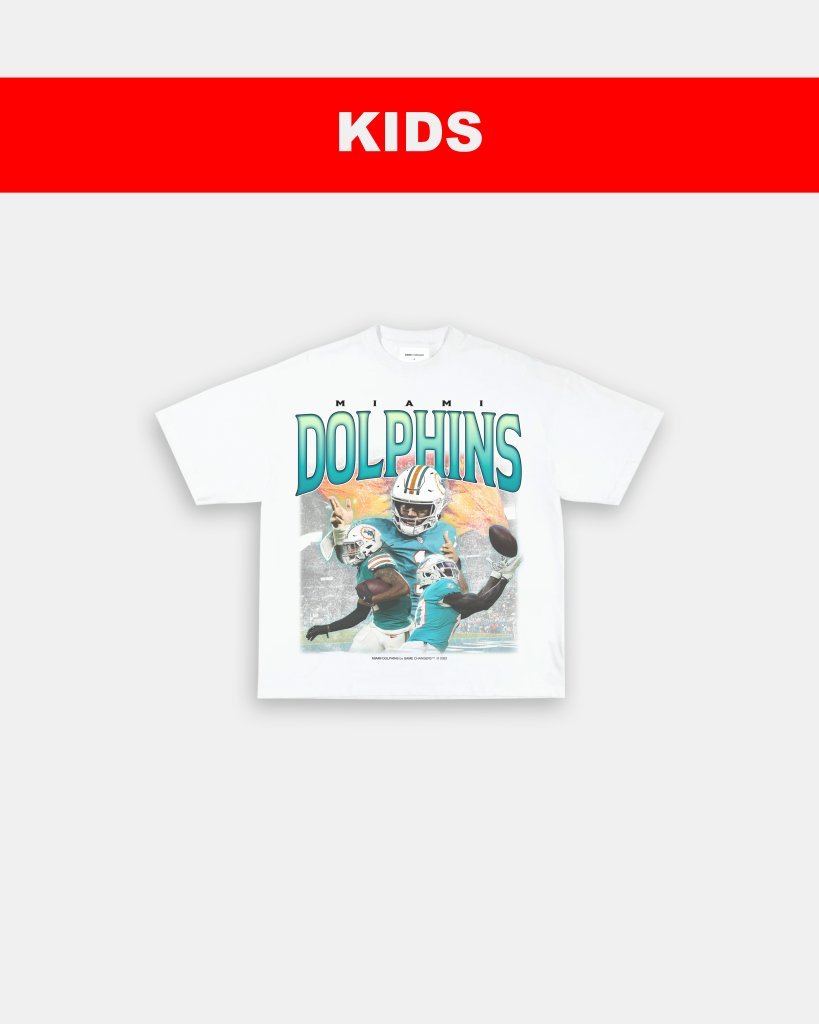 DOLPHINS - KIDS TEE - clothing by TeeHivey.com (Image 2)