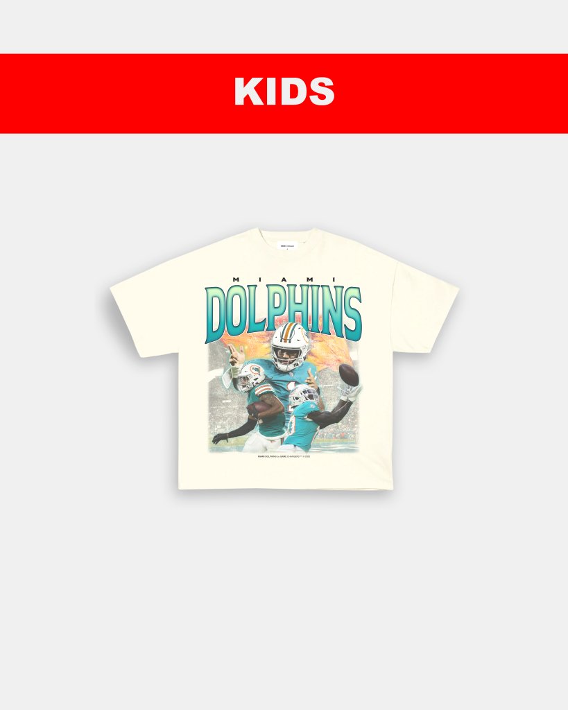DOLPHINS - KIDS TEE - clothing by TeeHivey.com (Image 4)