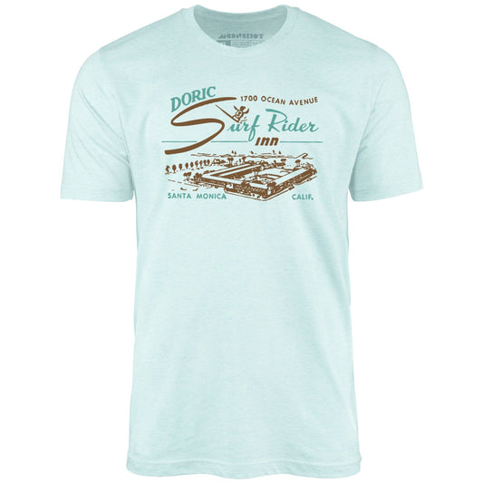 Doric Surf Rider Inn - Santa Monica, CA - Vintage Hotel - Unisex T-Shirt