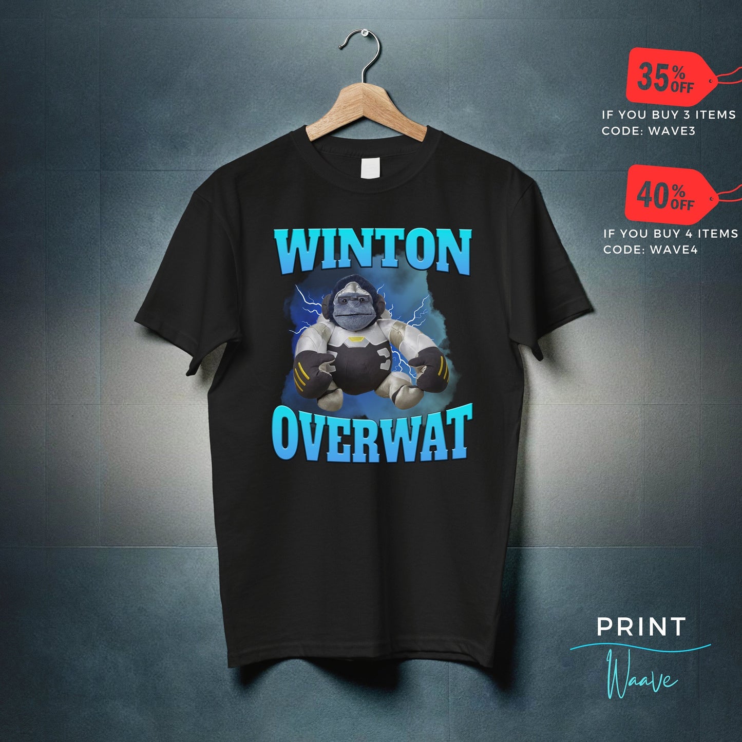 Winton Overwat Meme Gaming Unisex T-shirt, Sweatshirt, Hoodie (1)