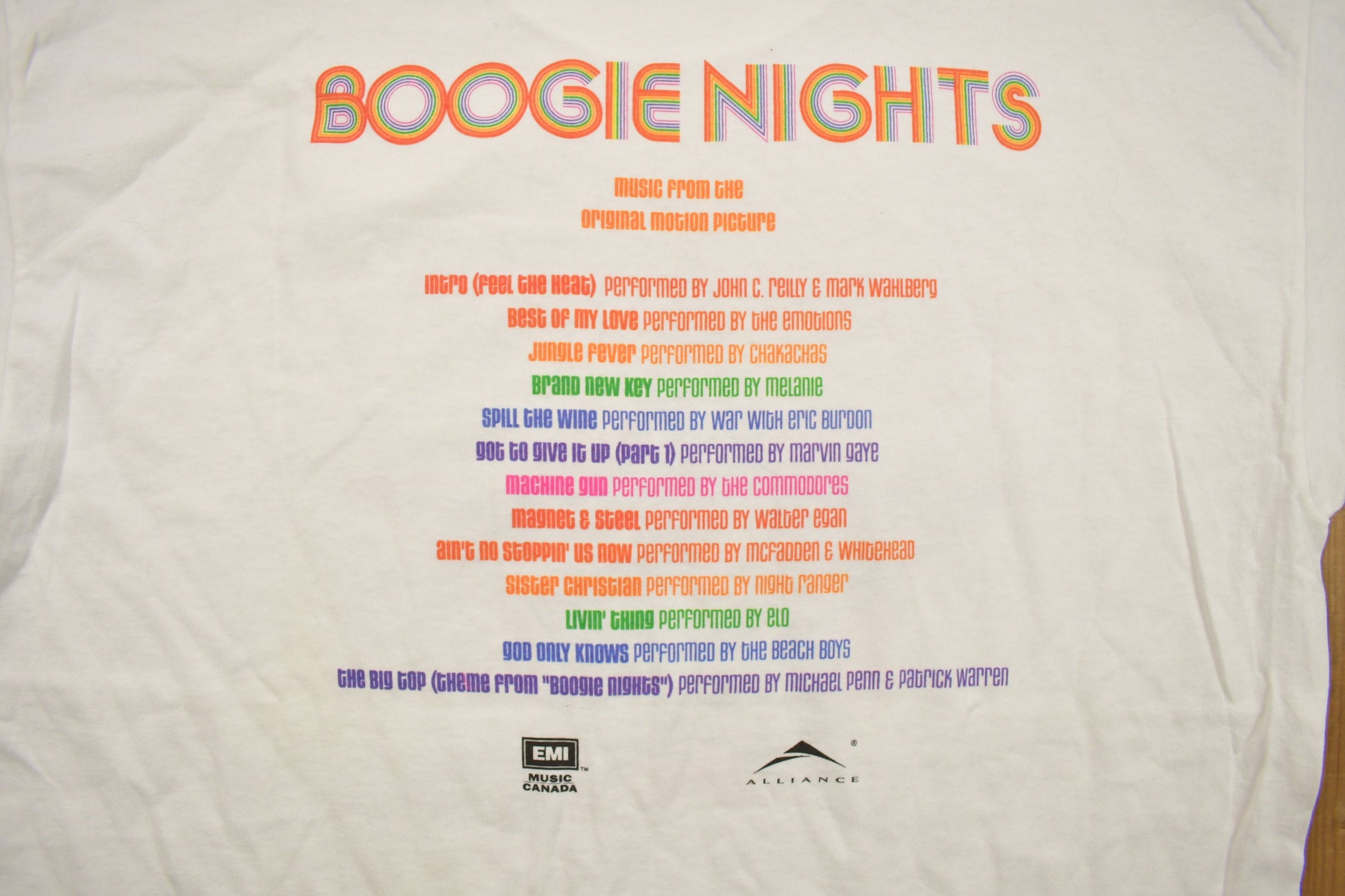 Vintage 1990s Boogie Nights Movie Promo Vintage Movie Tee Rare Vintage (4)