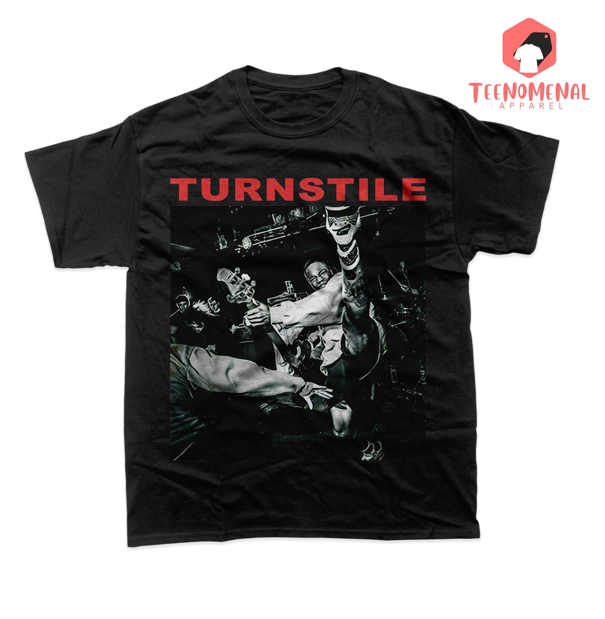 Turnstile Indie Rock Music Band Merch Nonstop Feeling Album Tee Rock Music Fans (1)