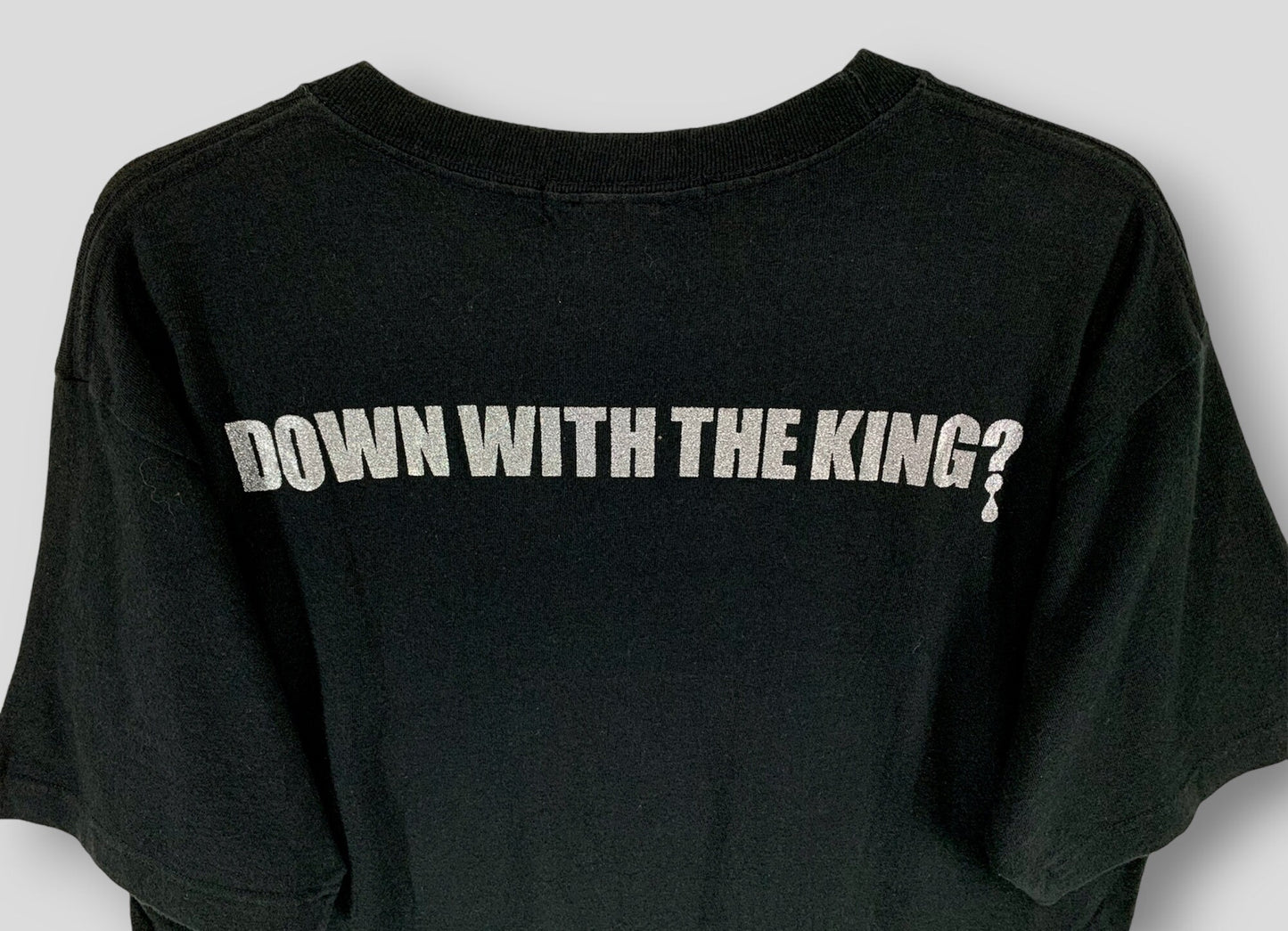 Vintage Y2k Run Dmc Beams Japanese Brand Streetcar Casual Hip Hop Rap Tees Black Large (4)