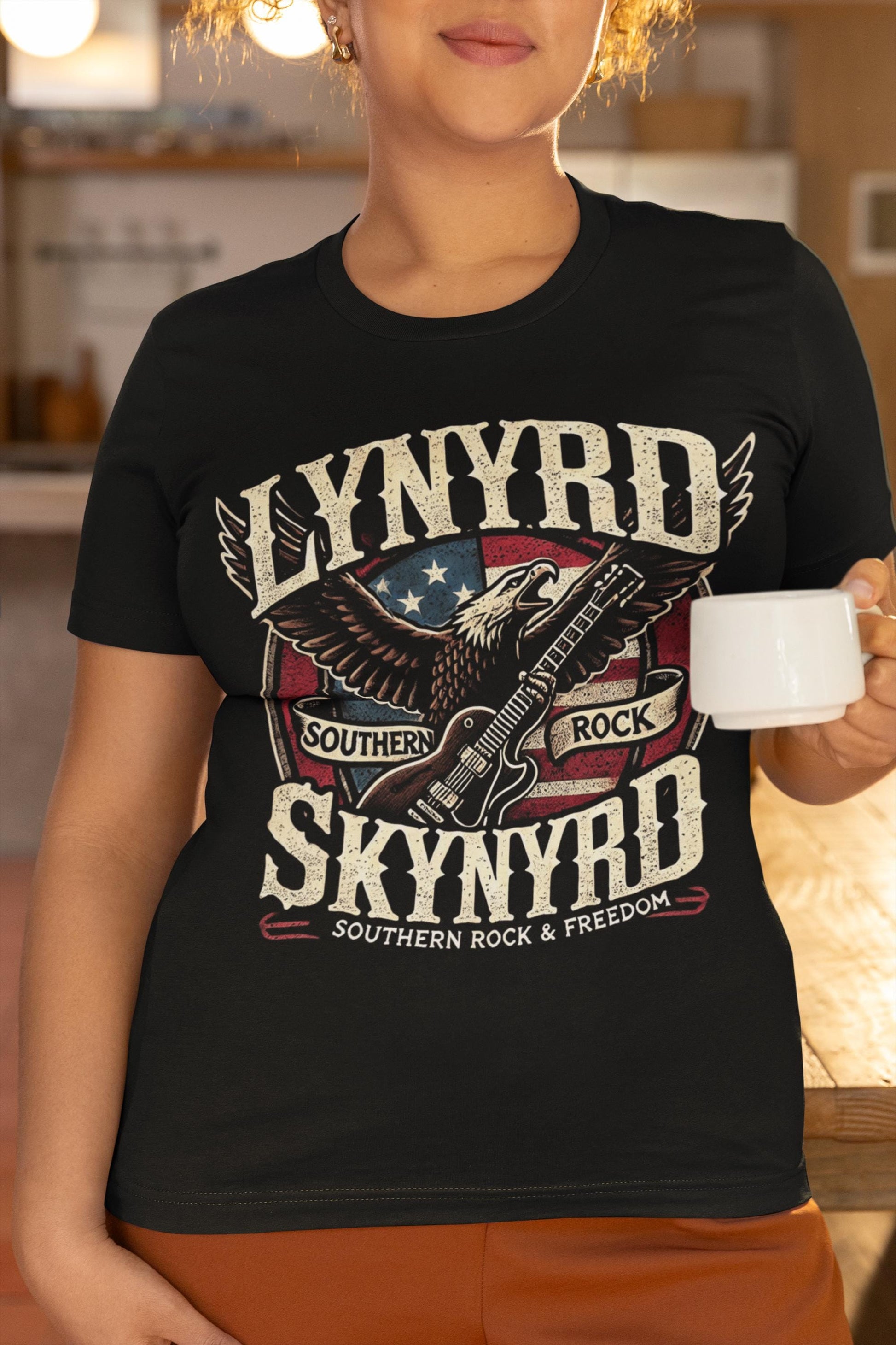 Lynyrd Skynyrd Free Bird Lynyrd Skynyrd Merch Rock Tee Southern Rock Lovers Music (2)