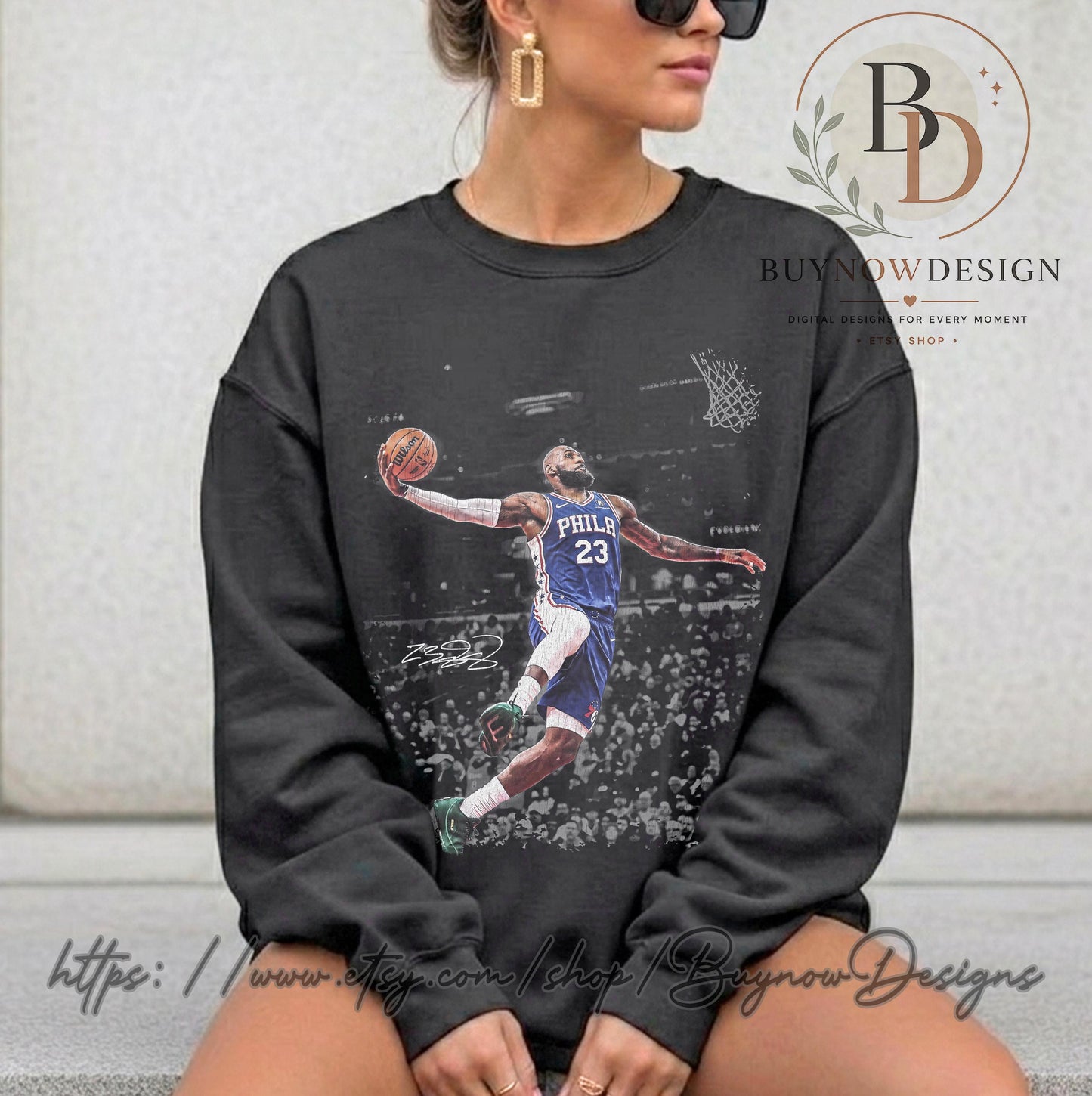 Comfort Colors Lebron James Sixers Unisex T-shirt, Sweatshirt, Hoodie (2)
